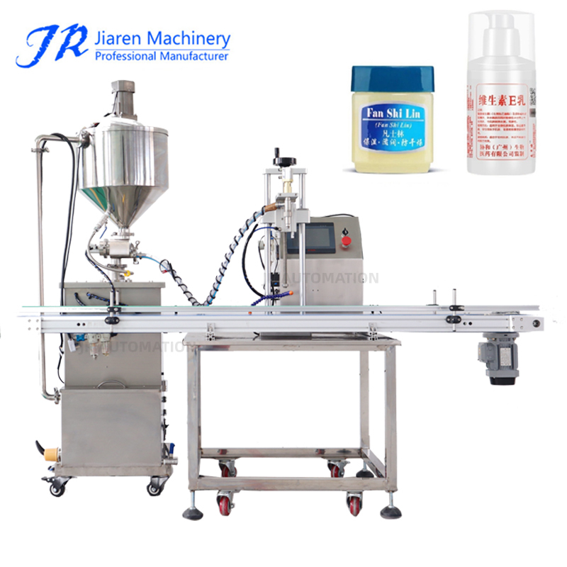 Thermostatic paste filling machine