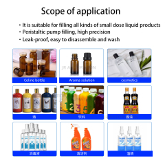 Liquid filling and sealing machine