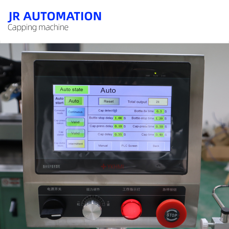 Fully automatic capping machine