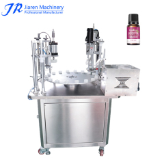 Liquid filling and sealing machine