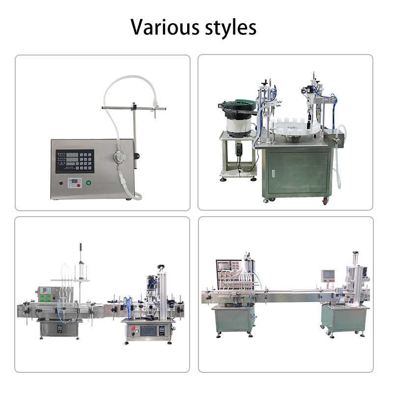 Desktop magnetic pump filling machine