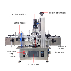 Desktop magnetic pump filling machine