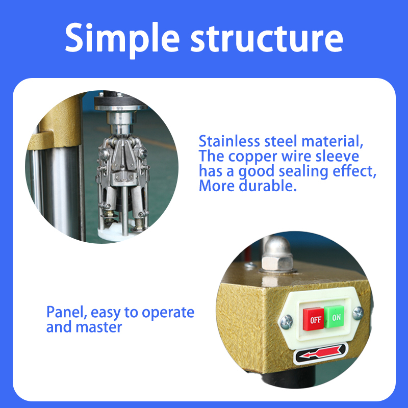 Oral liquid bottle capping machine