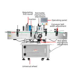 Fully automatic labeling machine