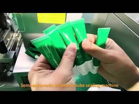 Semi-automatic ultrasonic tube sealing machine