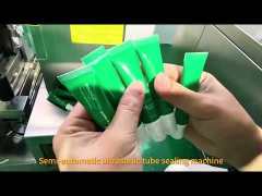 Semi-automatic ultrasonic tube sealing machine