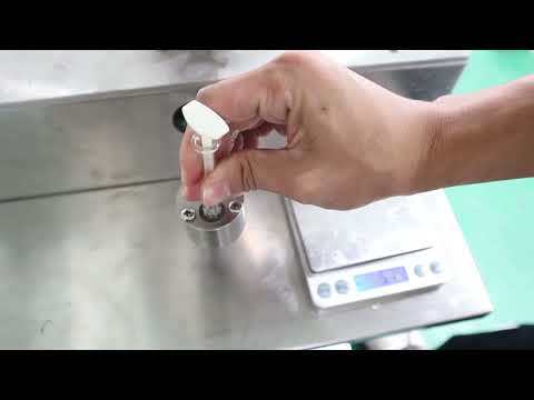Vertical pressurized filling machine