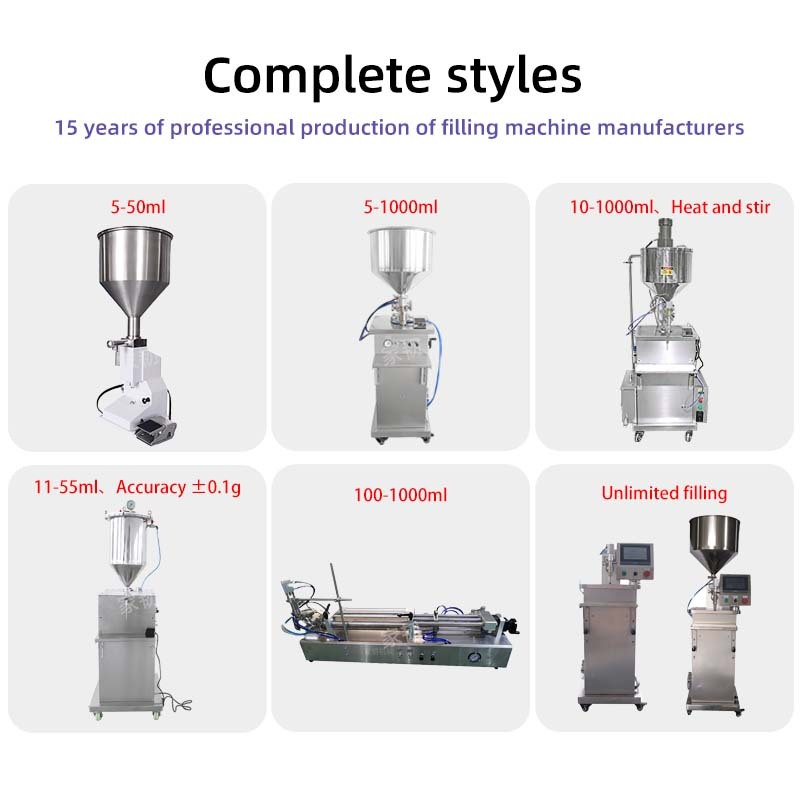 Single head automatic paste filling machine