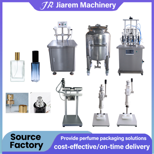 Perfume storage and mixing machine