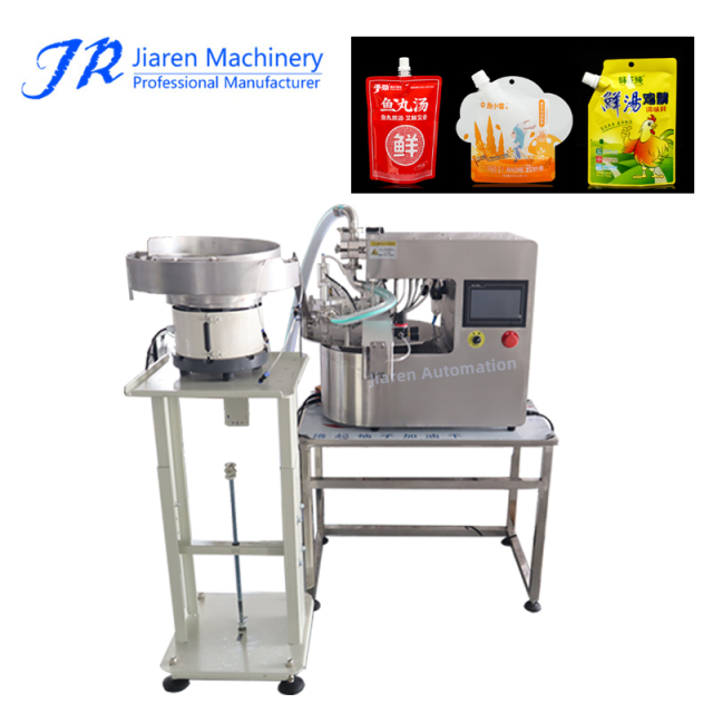 Automatic Stand-up Bag Filling and Sealing Machine
