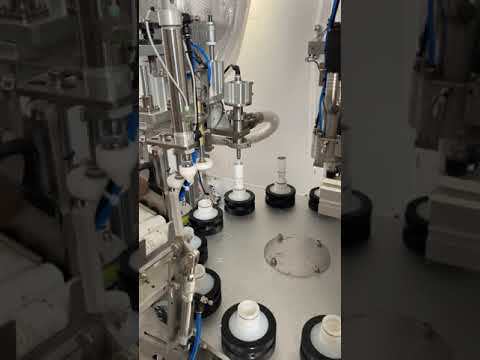 Maquina llenadora de pasta de dientes