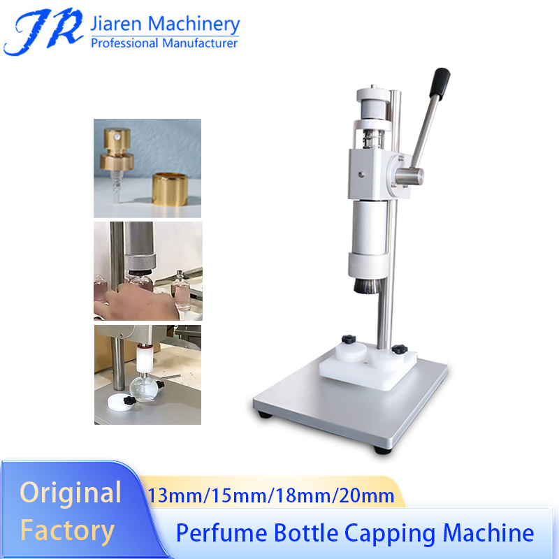 Jiaren 13mm, 15mm Semi-Automatic Bottle Crimping Tool Small Manual Press Perfume Capping Machine