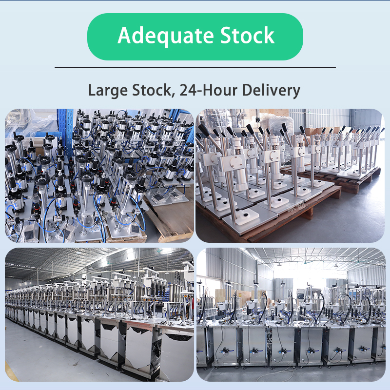 Four-Head Vacuum Negative Glass Bottle Liquid Spray Semi Automatic Perfume Filling Machine