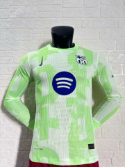 Barcelona 24-25 Third(Big Sponsors) Long Jersey - Player Version