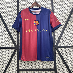 Barcelona 24-25 Home(Coldplay Sponsors) Jersey - Fans Version