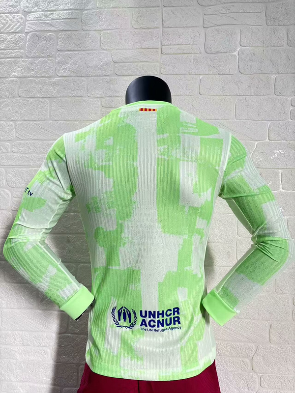 Barcelona 24-25 Third(Big Sponsors) Long Jersey - Player Version