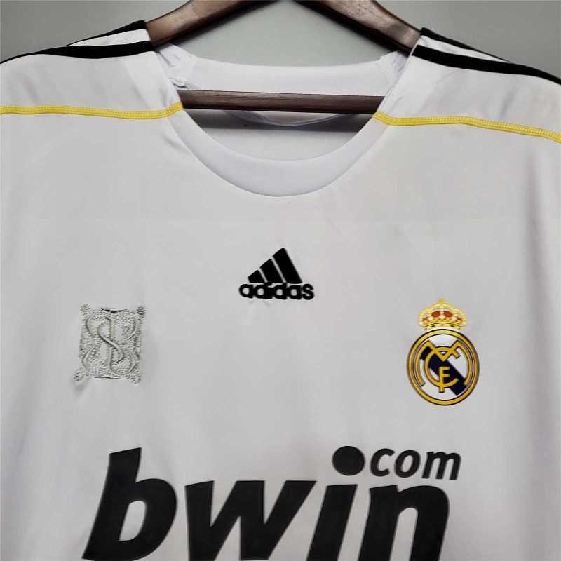 Retro Real Madrid 09-10 Ronaldo #9 Home Jersey