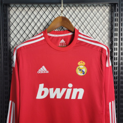 Retro Real Madrid 11-12 Third Long Sleeve Jersey