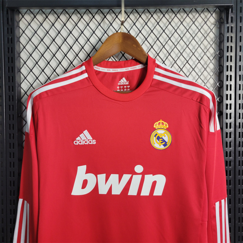 Retro Real Madrid 11-12 Third Long Sleeve Jersey