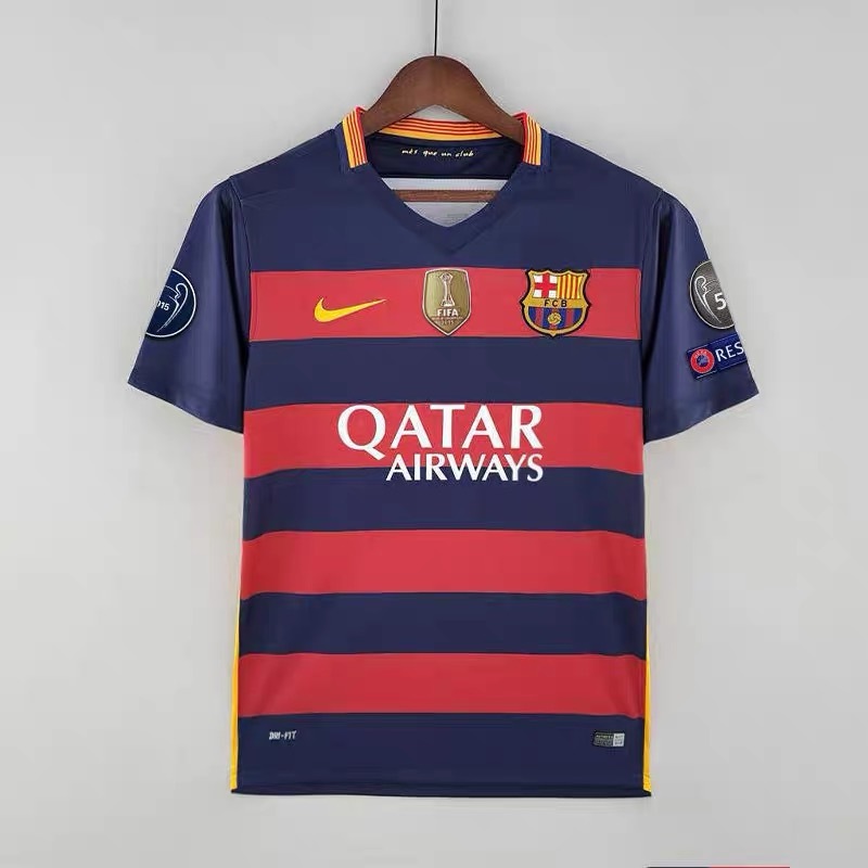 Retro Barcelona 15-16 Home Jersey