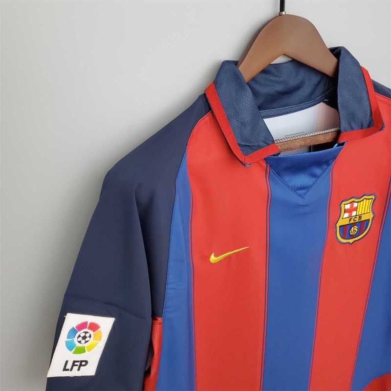 Retro Barcelona 03-04 Home Jersey