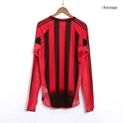 AC Milan 04-05 Home Long Sleeve Jersey