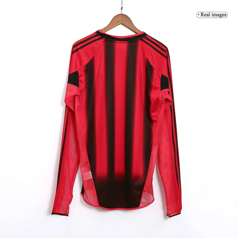 AC Milan 04-05 Home Long Sleeve Jersey