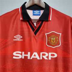 Retro Manchester United 94-95 Home Jersey