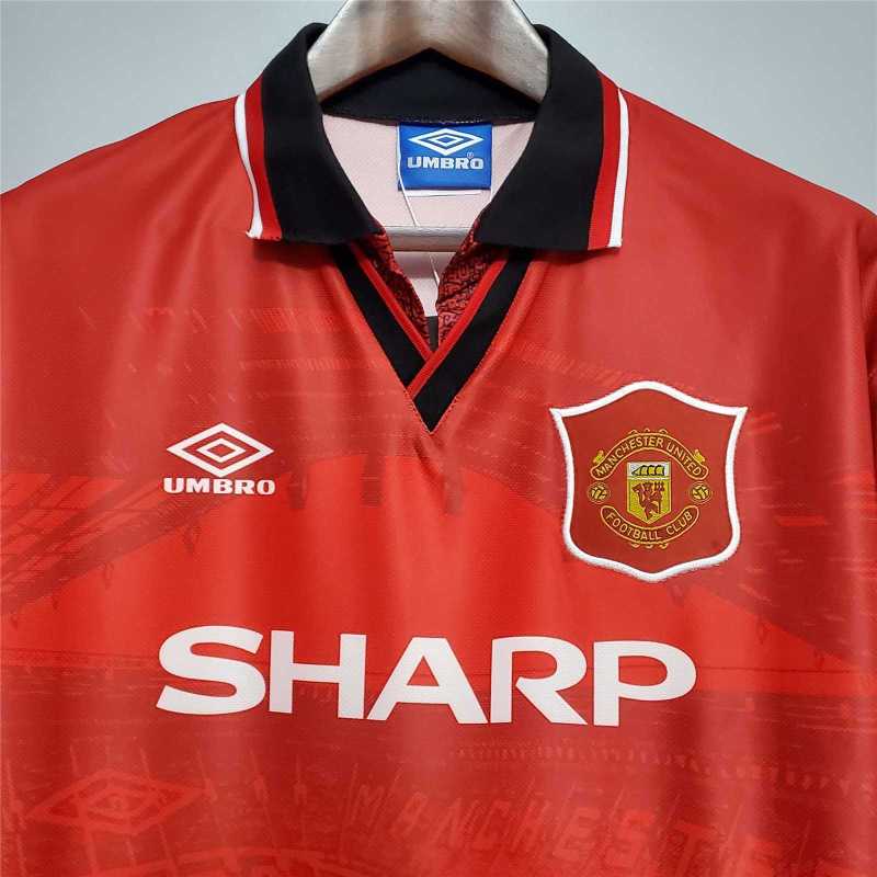 Retro Manchester United 94-95 Home Jersey