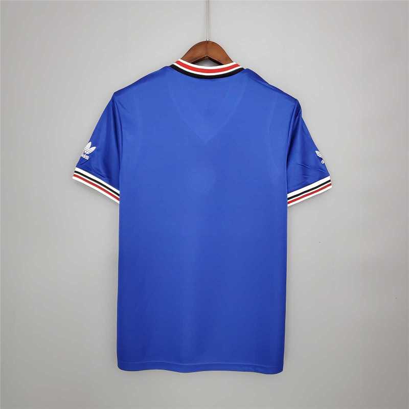 Retro Manchester United 85-86 Away Jersey