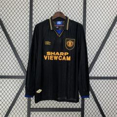 Retro Manchester United 93-95 Away Long Sleeve Jersey
