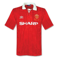 Retro Manchester United 92-94 Home Jersey