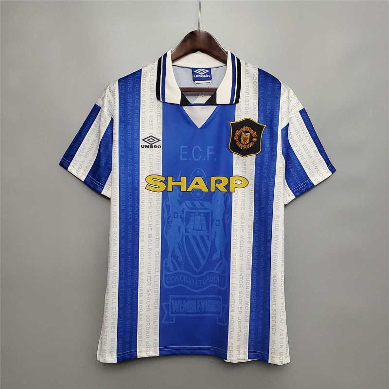 Retro Manchester United 94-95 Away Jersey