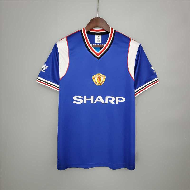 Retro Manchester United 85-86 Away Jersey