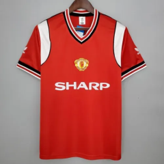 Retro Manchester United 1985 Home Jersey