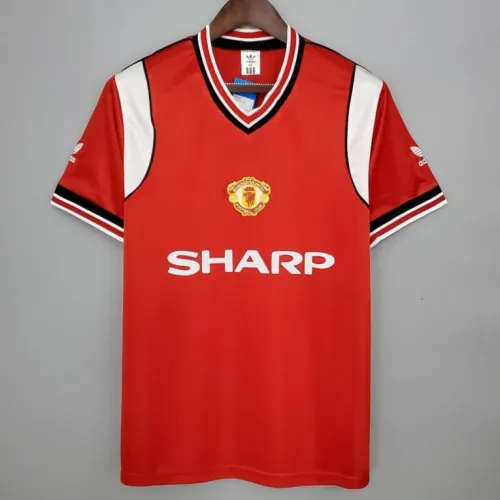Retro Manchester United 1985 Home Jersey