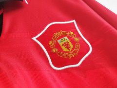 Retro Manchester United 94-96 Home Long Sleeve Jersey