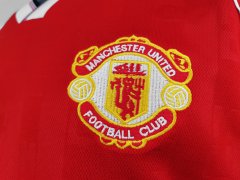 Retro Manchester United 88-90 Home Jersey