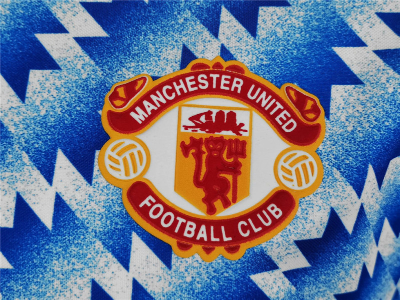 Retro Manchester United 90-92 Away Long Sleeve Jersey