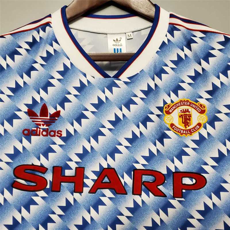Retro Manchester United 90-92 Away Jersey
