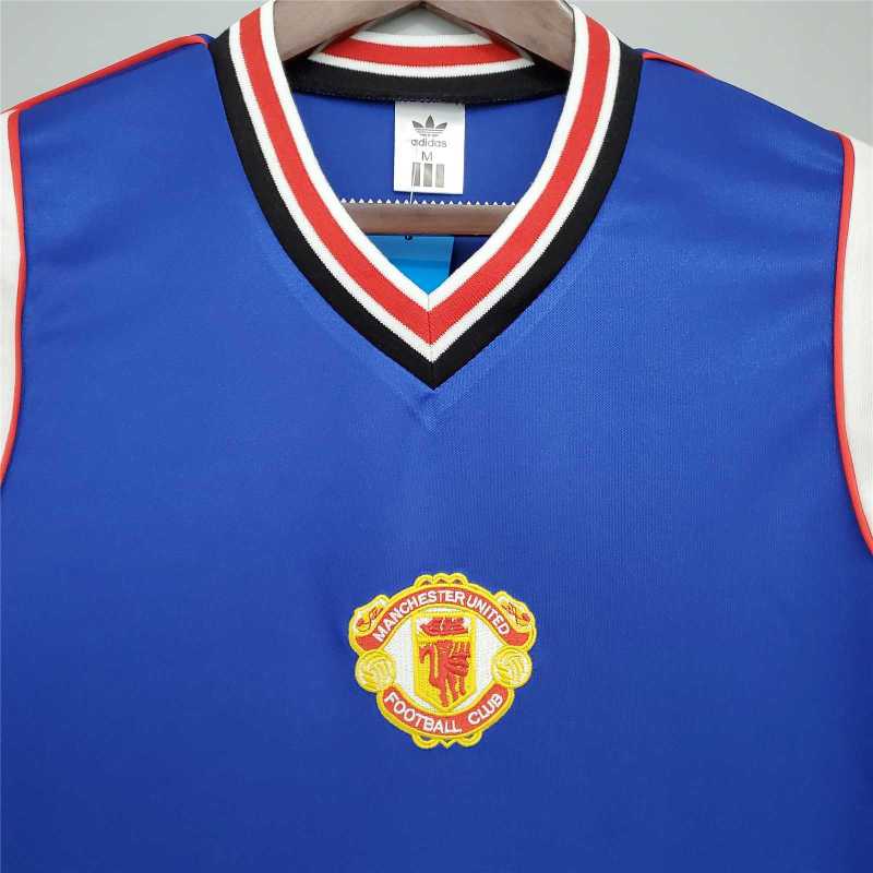 Retro Manchester United 85-86 Away Jersey