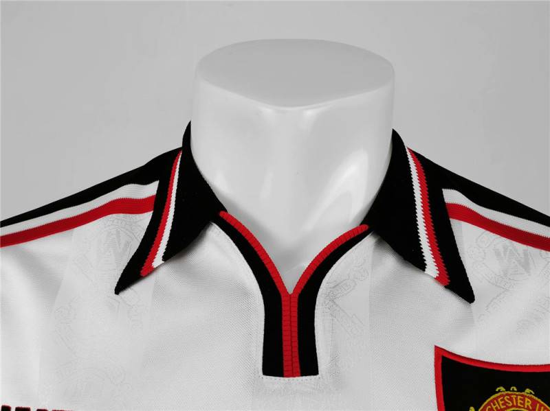 Retro Manchester United 98-99 Away Long Sleeve Jersey