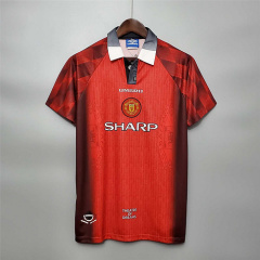 Retro Manchester United 96-97 Home Jersey