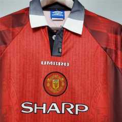 Retro Manchester United 96-97 Home Jersey