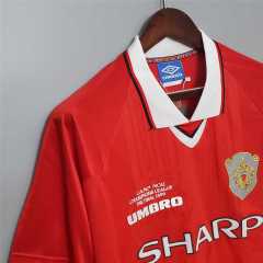 Retro Manchester United 99-00 Home Jersey