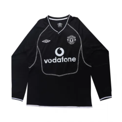 Retro Manchester United 00-01 Goalkeeper Long Sleeve Jersey