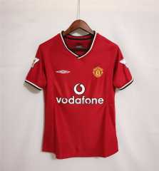 Retro Manchester United 00-02 Home Jersey