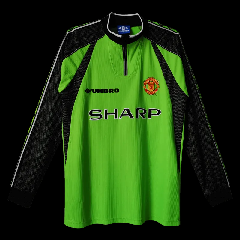 Retro Manchester United 98-99 Goalkeeper Long Sleeve Jersey