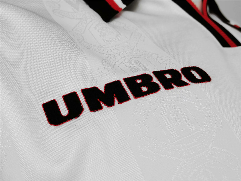 Retro Manchester United 98-99 Away Long Sleeve Jersey