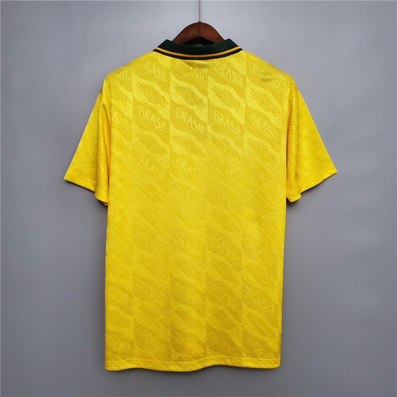 Retro Brazil 91-93 Home Jersey